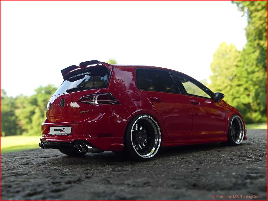 1:18 VW Golf 7 GTI Oettinger RED-Edition inkl OVP